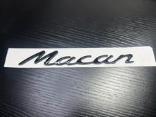 Porsche Macan Rear Gloss Black