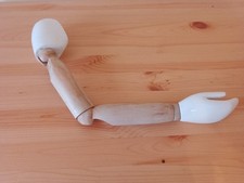 Vintage Manakins Wooden Articulated Arm Display Dummy