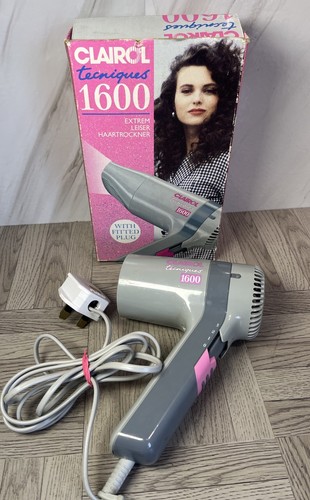 Clairol 1600 hair dryer - hair, grey