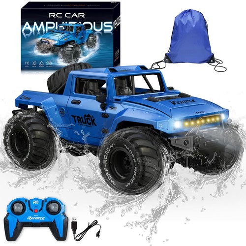 Remote control car - remote, amphibious