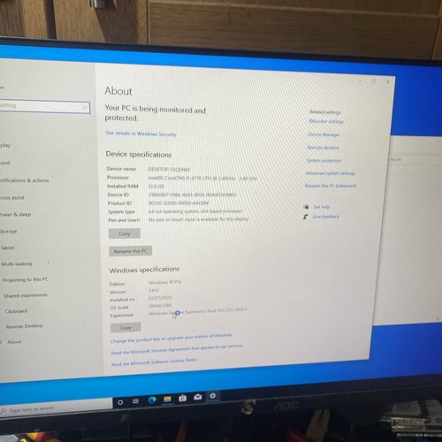 Dell optiplex 9020 4770 - 9020,, i7-4770