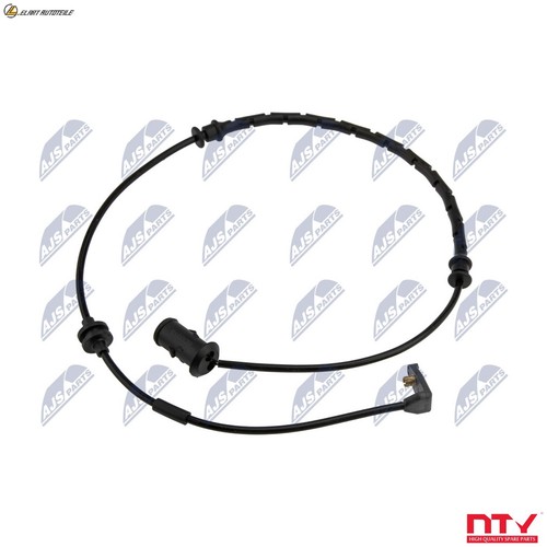 Warning contact brake pad - , wear