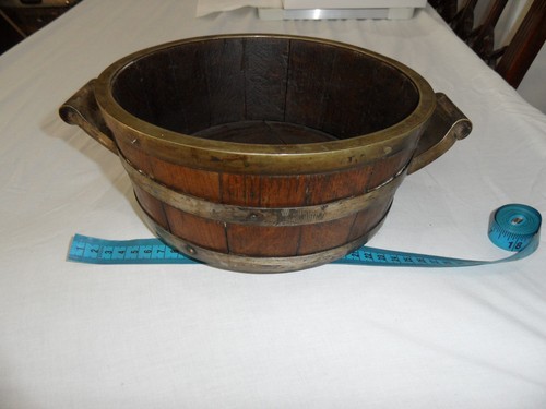 Vintage small wooden barrel - vintage,