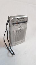 Panasonic rf-p50 Pocket AM/FM Radio Silver