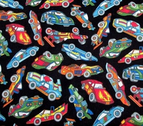 Race car fabric - car, nascar