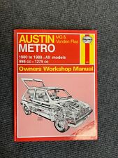 Haynes Austin Metro 1980-1989