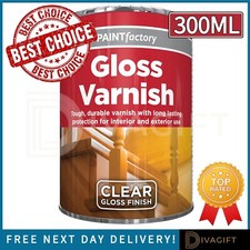 CLEAR GLOSS FINISH VARNISH TIN