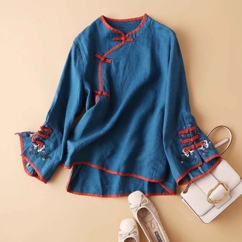 Lady vintage style embroidery - lady,