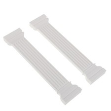  2 Pcs European Style Roman Column Decoration House Dollhouse Furniture Statue