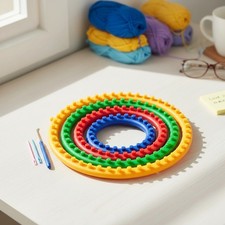 Round Knitting Loom Set - 4