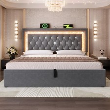 6ft Super King Upholstered Bed