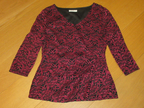 Ladies kaliko red black - ladies,