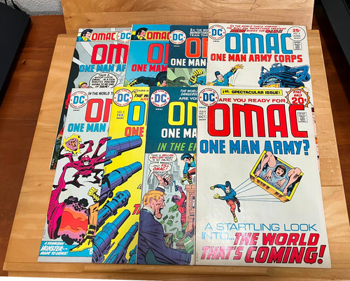 Omac complete grades - #1-8,,