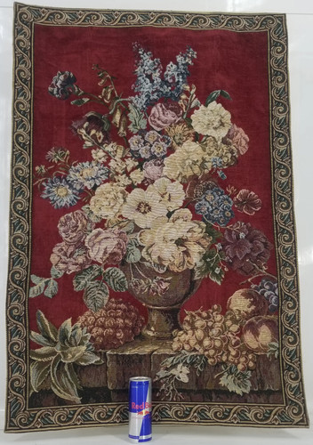 Vintage floral vase scene wall - vintage,