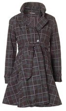 Brown maternity trenchcoat -