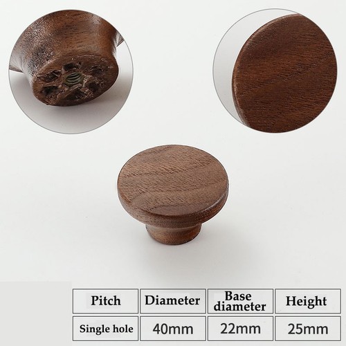 Black walnut beech wooden - black, walnut/beech