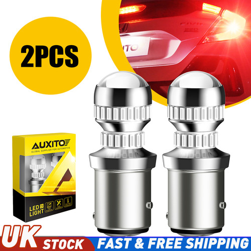 Auxito 1157 led red bulb - red,