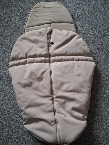 Silver cross footmuff - silver, cosytoes