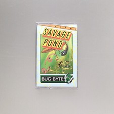 SAVAGE POND - Rare old school Atari Computer Game - Bug Byte Software -VGC