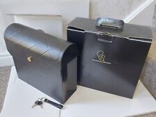 Designer Garden Glory Rare Handbag Shaped Black 'Clutch' Mailbox Postbox New