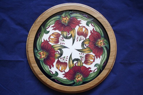 Moorcroft anna lily plaque - anna,
