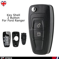 For Ford Ranger 2011 - 2015 2 Buttons Flip Remote Key Fob Case Shell Cover Blade