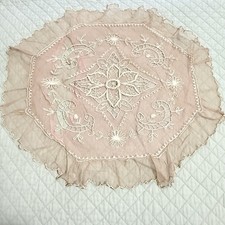 NET LACE Tambour Embroidered