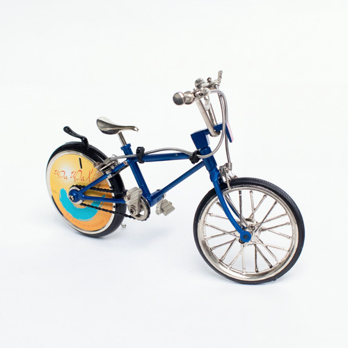 Blue bicycle gas table - blue,