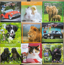 2026 SQUARE CALENDARS " POST FOLDED " & " FLAT" CHOOSE & PAY ACCORDINGLY