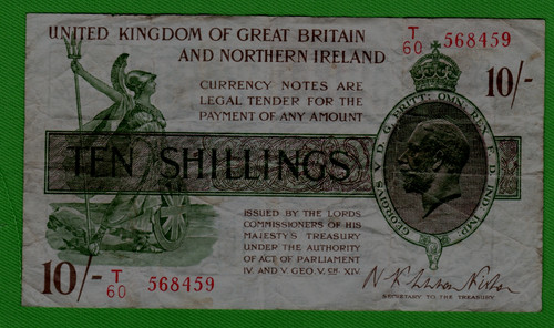1927 great britain ten - 1927,