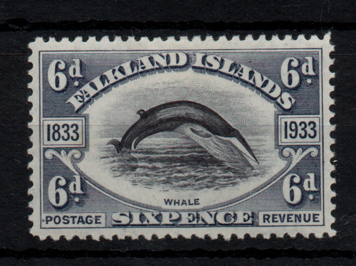 Falkland islands 1933 - falkland, 6d