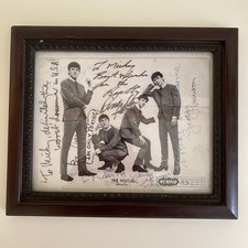 The Beatles Signed Framed