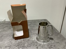 Vintage English Pewter Tankard