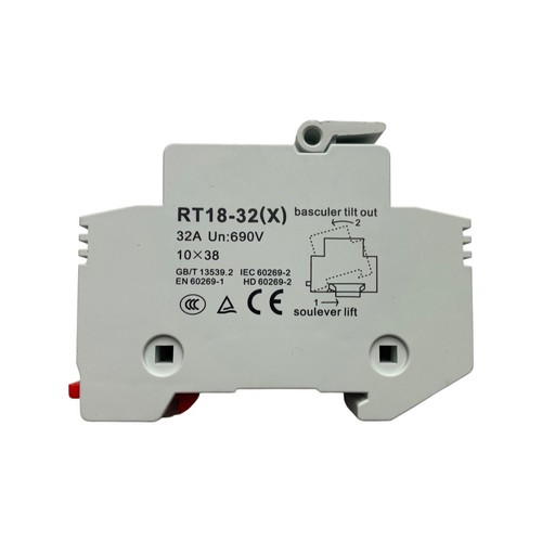Relay holder with - holder, shunt