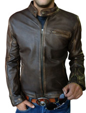MEN'S VINTAGE DISTRESSED BROWN