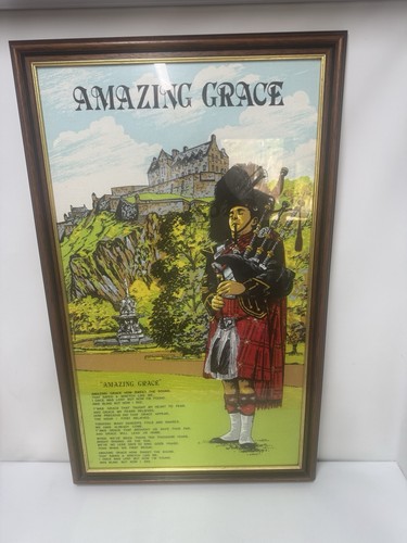Amazing grace framed print - framed,