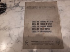 GILERA 50 TOURING TRIALS ENDURO MOTORCYCLE/MOPED ORIG. FACTORY PARTS CATALOGUE