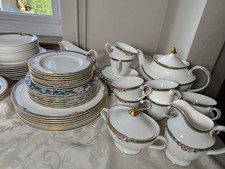 Rare Vintage Complete Royal Doulton Orchard Hill Set Of 8 Dinner And Tea