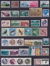 Japan stamp 1963 year complete - japan,