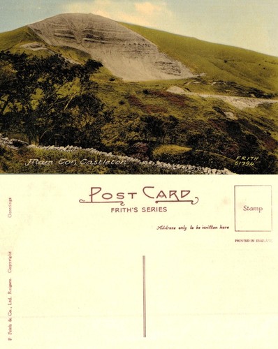 Vintage postcard mam tor - vintage,