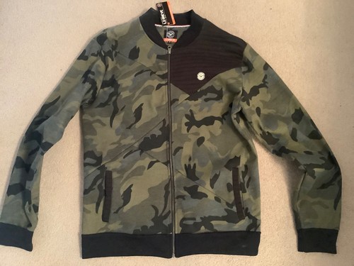 Mens breve camo black - camo, zip