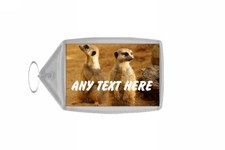Meerkats Personalised Keyring