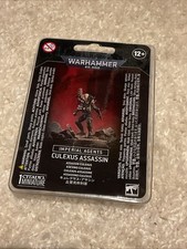 Games Workshop Warhammer 40k Imperial Agents Culexus Assassin New Sealed