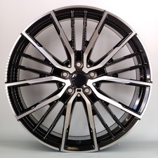 19"x 8.5  arc2 blk  bmw alloy wheels 1/2 series vw t5/t6