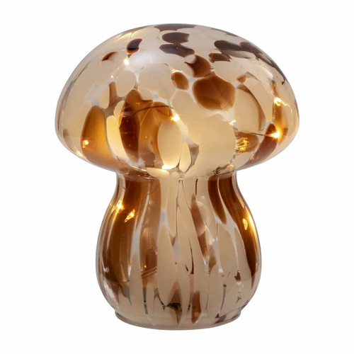 Glass mushroom light - glass,