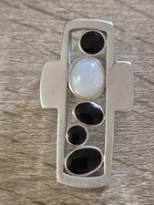 Pierre Lang Silver Tone Cross