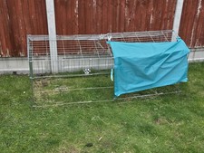 Rabbit Run + Floor by Cozy Pet Galvanised for Outdoor Use Guinea Pig RR06+Floor