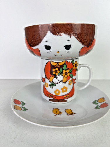 Vintage children porcelain - children’s,