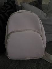 Lacoste Small Backpack Pink Crocodile Bag Rucksack Women’s Ladies PVC