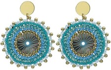 Exquisite Gold & Blue Hues